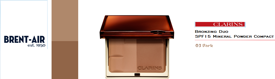 Clarins Bronzing Duo SPF 15 Mineral Compact • $34.00 | BRENT-AIR™